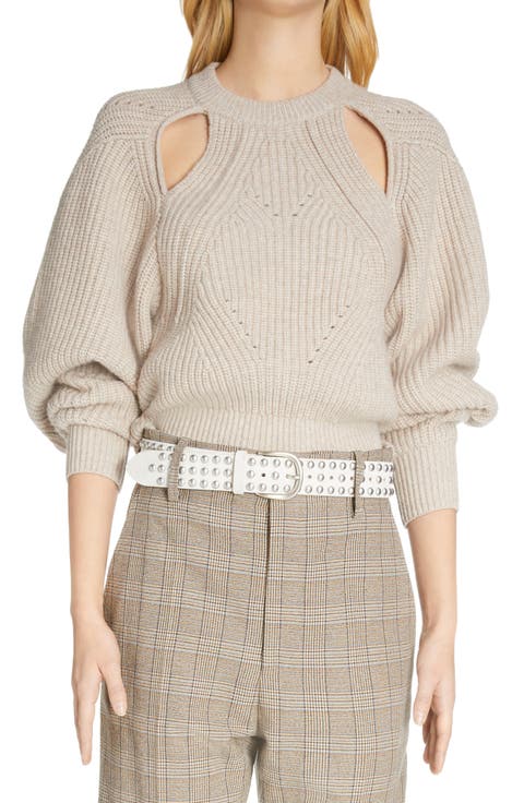 Palma Cutout Wool & Cashmere Sweater