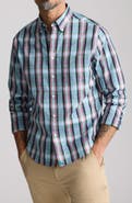 UNTUCKit Plaid Wrinkle Free Cotton Button-Down Shirt