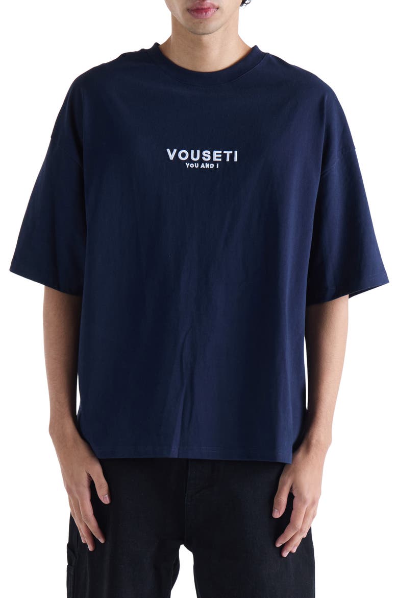 OG Cotton Graphic T-Shirt, Main, color, NAVY