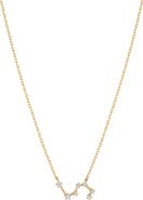 Bearfruit Jewelry 14k Gold Constellation Zodiac Necklace, 12 Zodiac Constellation Gift Idea