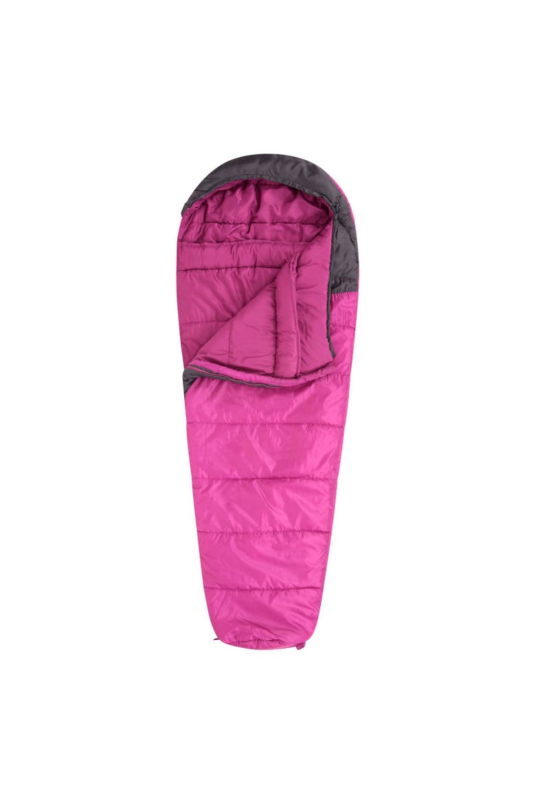 Gender Inclusive Summit 250 R Zip Winter Mummy Bag, Alternate, color, Fuchsia