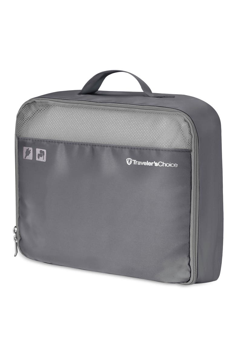5-Piece Packing Cube Set, Alternate, color, DARK GREY