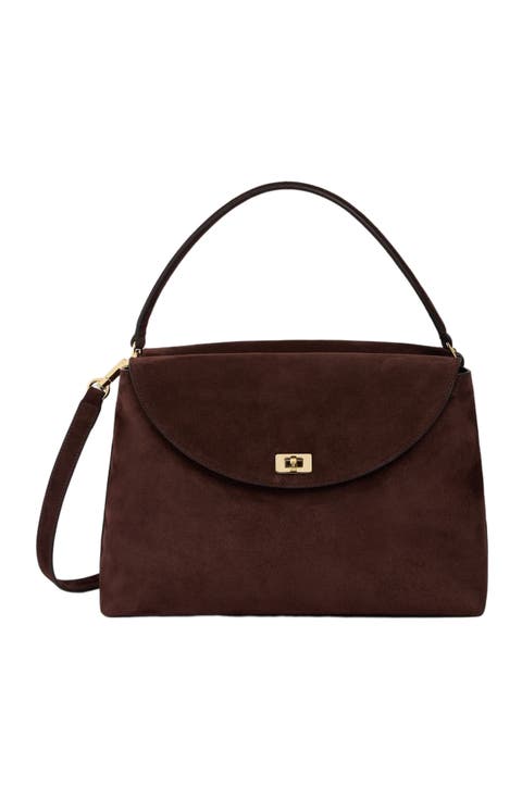 Suede bag