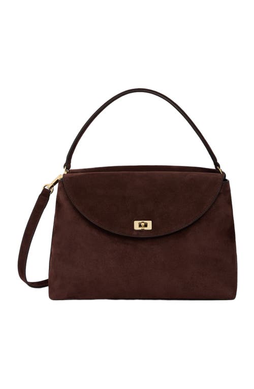 SANDRO Suede bag in Brown at Nordstrom, Size Medium