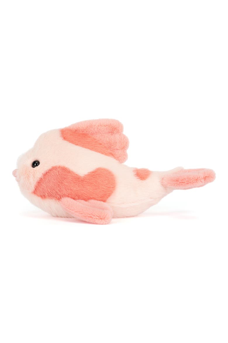 Fancy Carp Small Plushie, Alternate, color, PINK MULTI