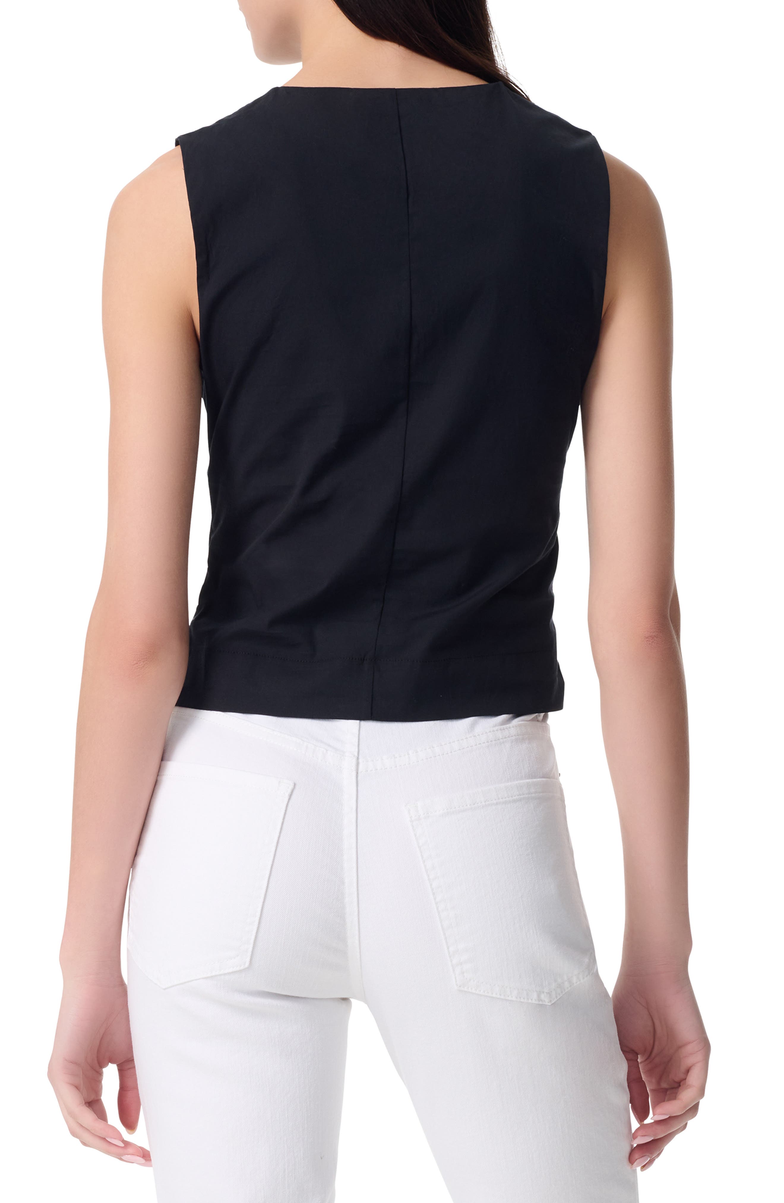 Reina Poplin Ruffle Tank - image 2