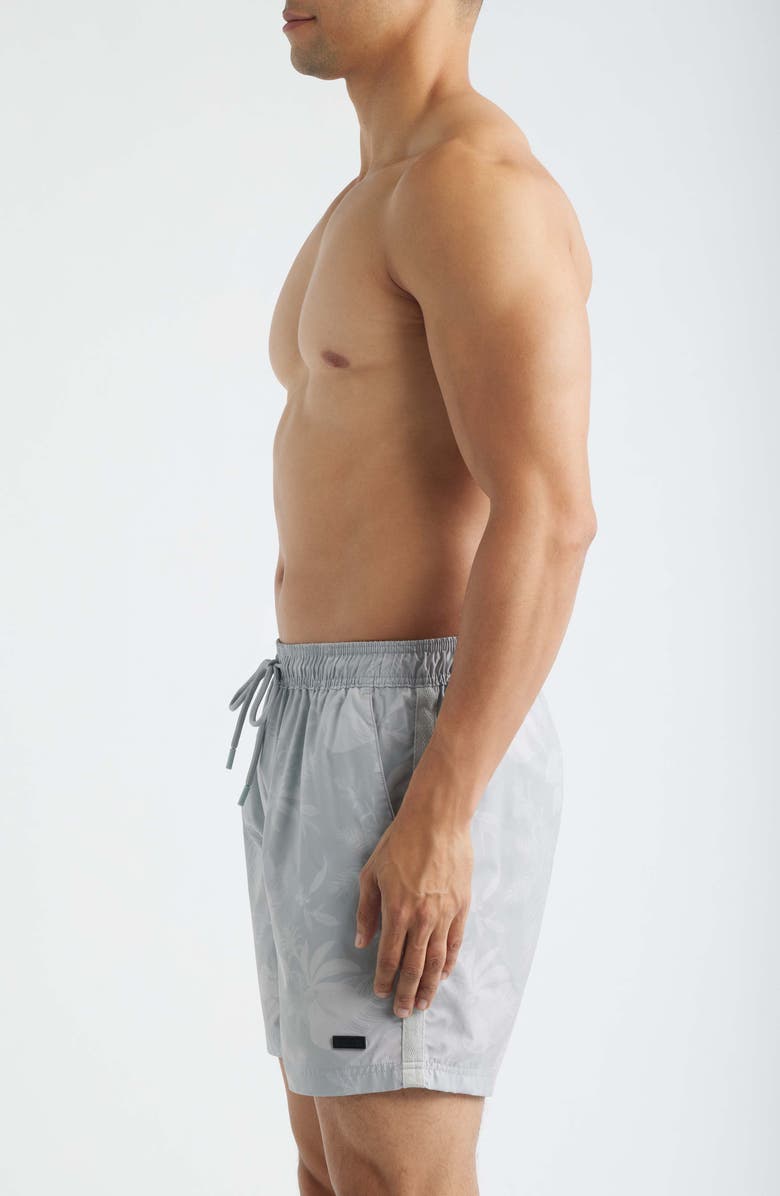 BOSS Alain Swim Trunks, Alternate, color, Light/Pastel Grey