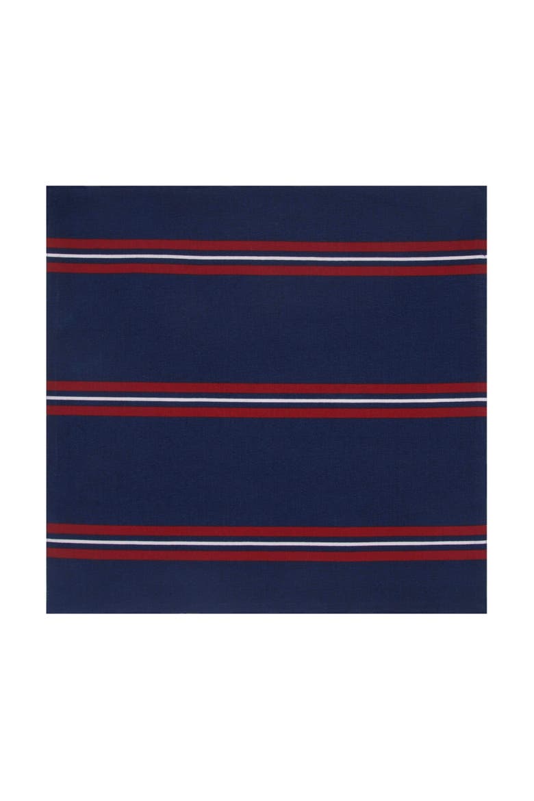 Stars & Stripes American Flag 100% Cotton Set of 6 Cloth Napkins, Alternate, color, Red