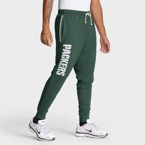 Nike Green Green Bay Packers Sideline Standard Issue Ground Game Dri-fit Taper Pants In Green