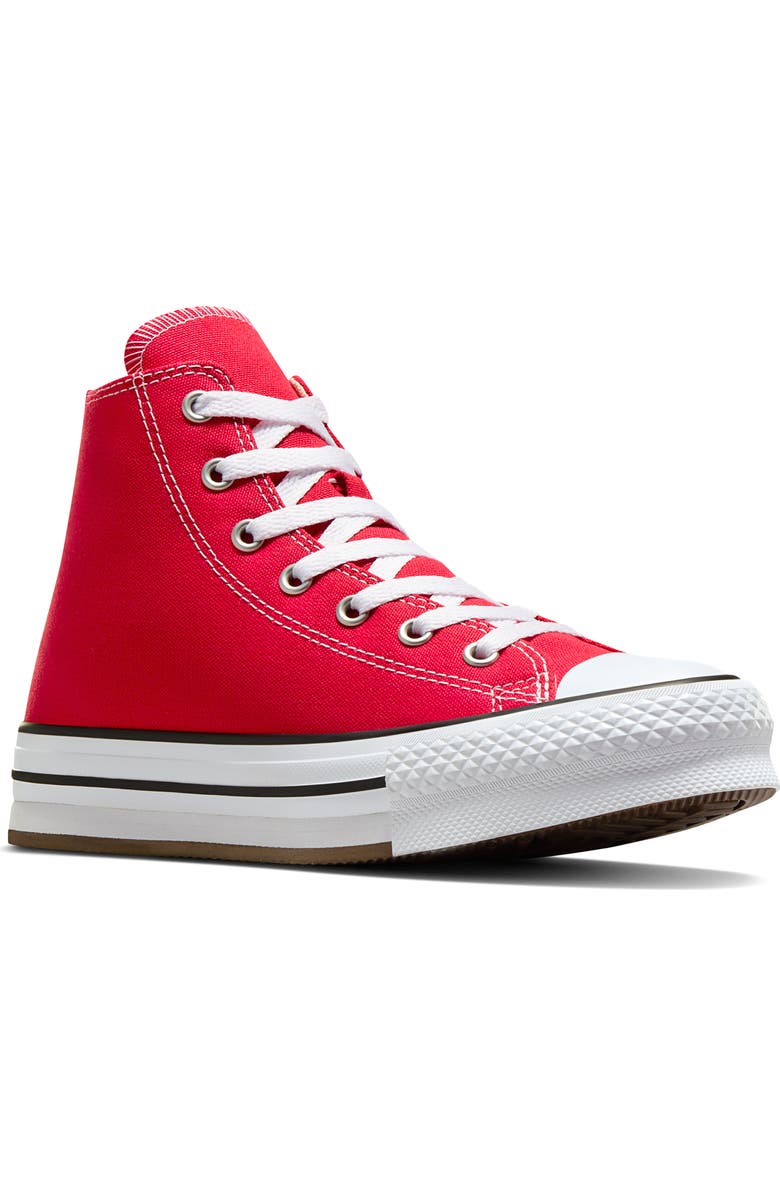 Converse Kids' Chuck Taylor<sup>®</sup> All Star<sup>®</sup> EVA Platform Sneaker, Main, color, Red/ White/ Black