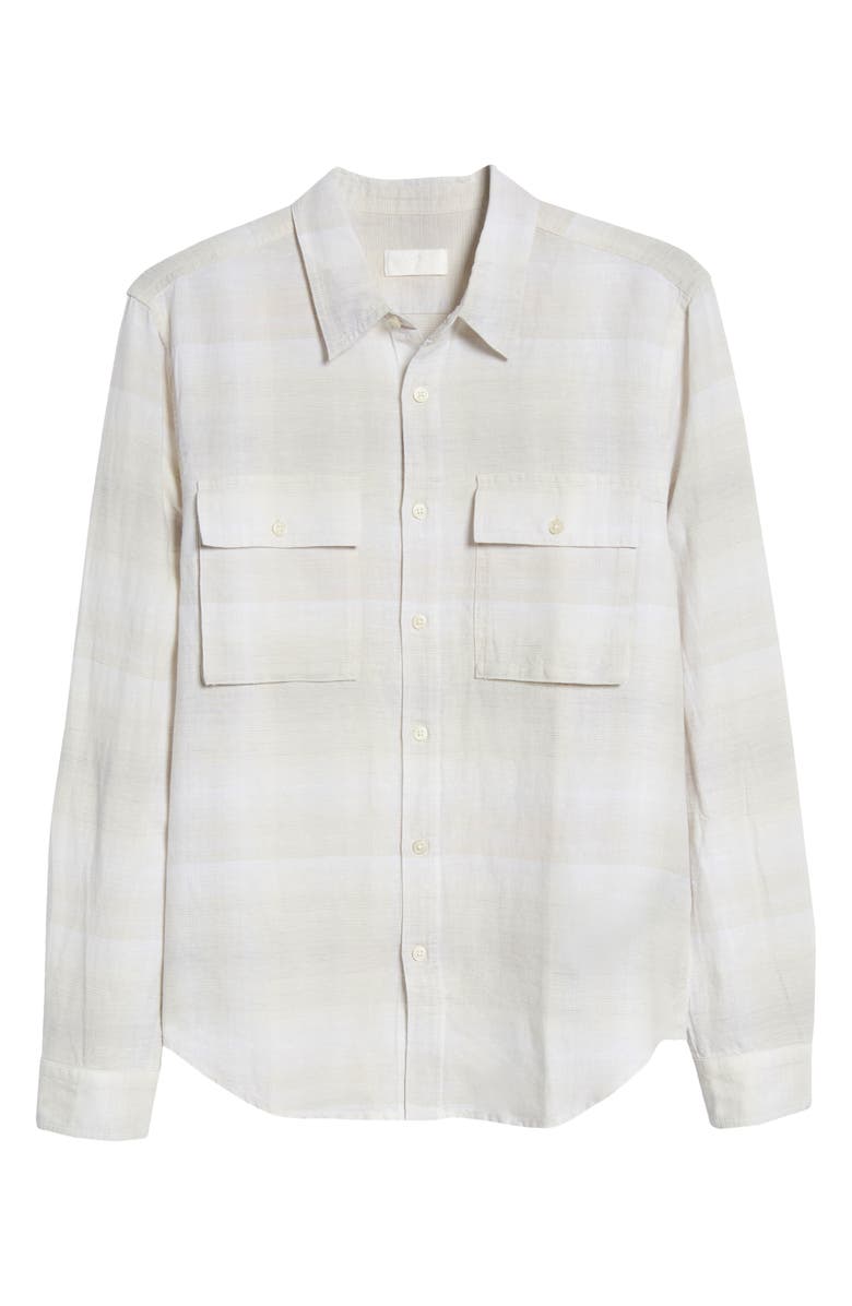 7 For All Mankind Flap Pocket Button-Up Shirt, Alternate, color, 