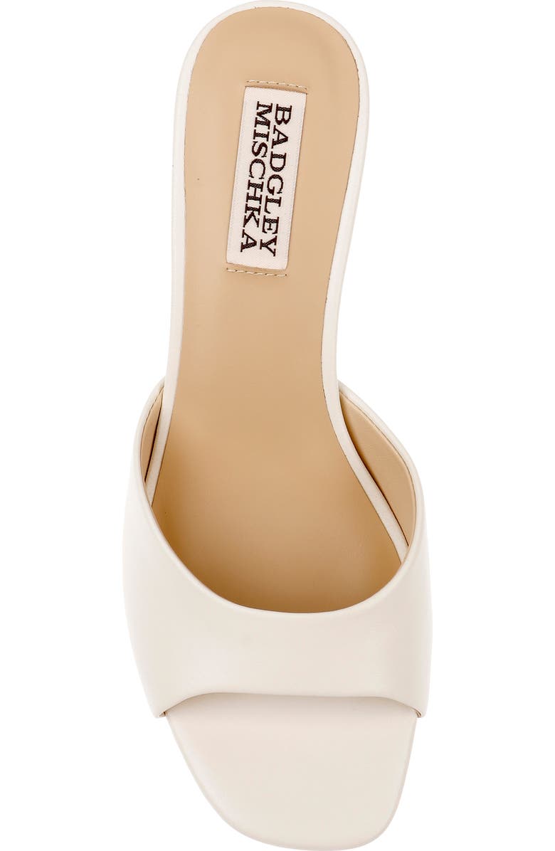 Badgley Mischka Collection Draya Sandal, Alternate, color, White Leather