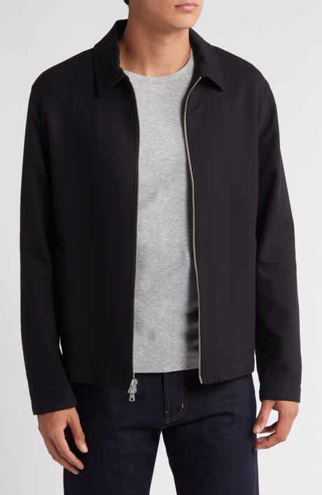 John Varvatos Leather Shirt Jacket Nordstromrack