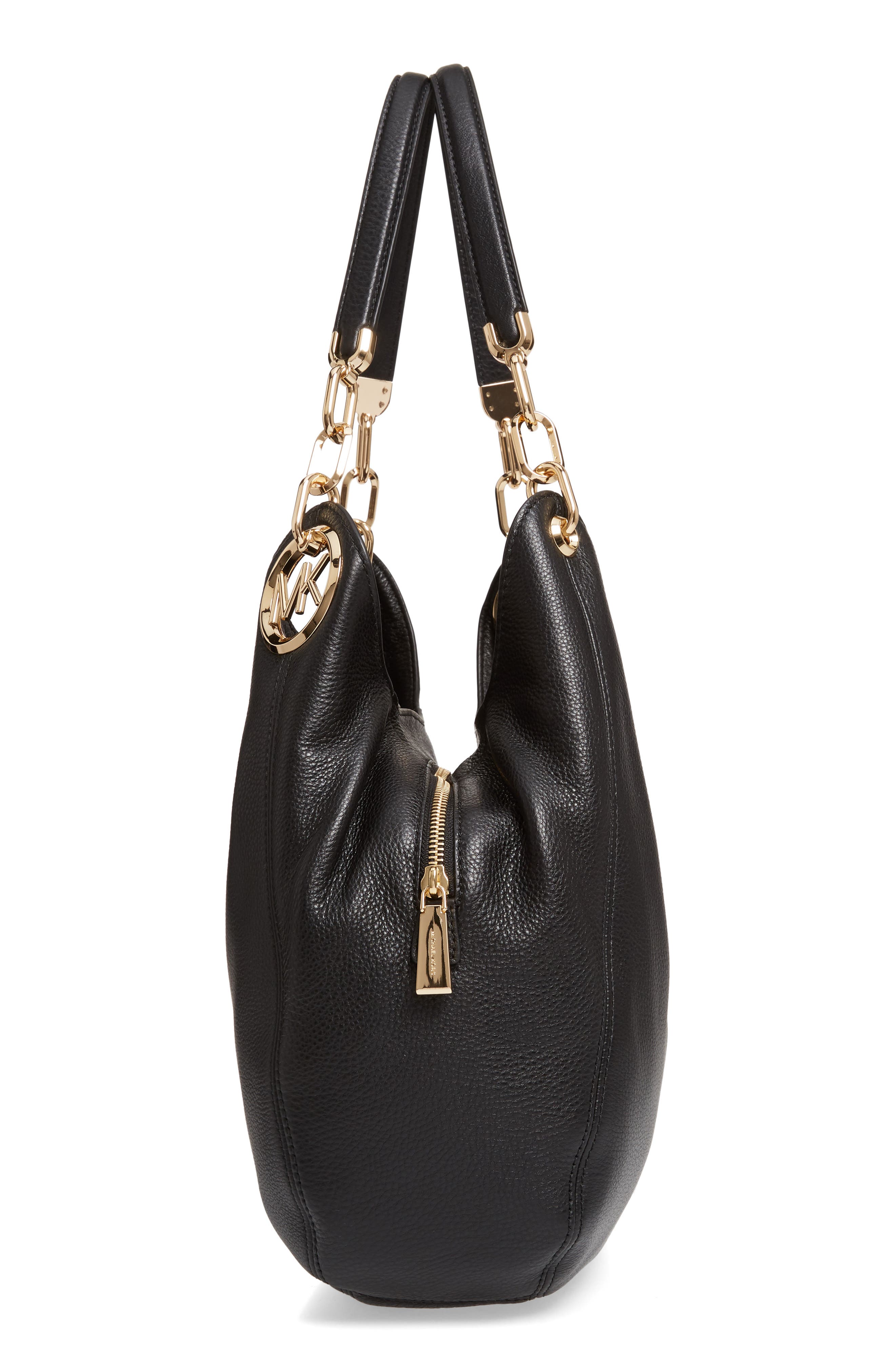 MICHAEL Michael Kors Lillie Large Leather Shoulder Bag, Alternate, color, 