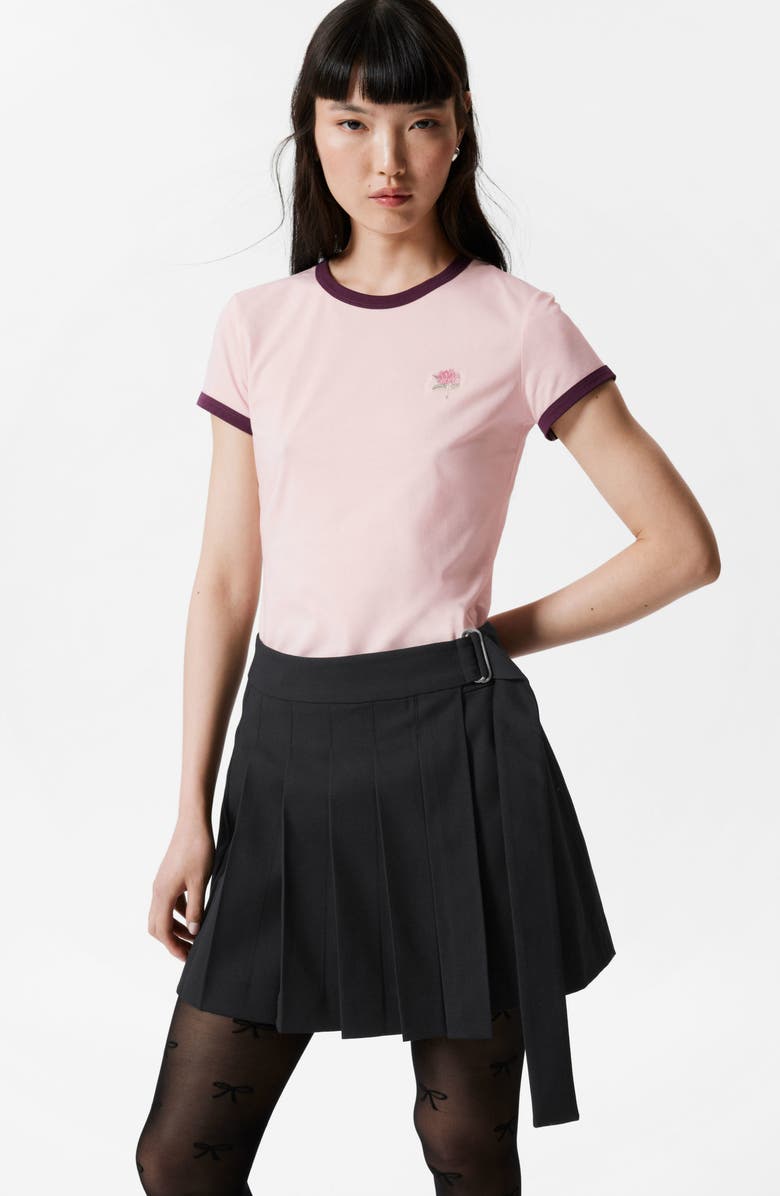 & Other Stories Pleated Wrap Miniskirt, Alternate, color,