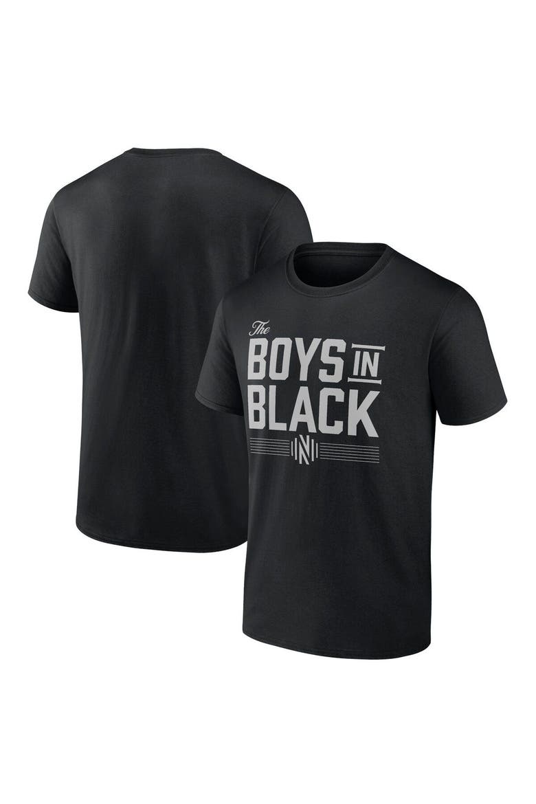 Men's Fanatics Branded Black Nashville SC Johnny Cash The Boys in Black T-Shirt, Main, color, Black