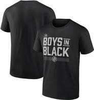 FANATICS Men's Fanatics Branded Black Nashville SC Johnny Cash The Boys in Black T-Shirt