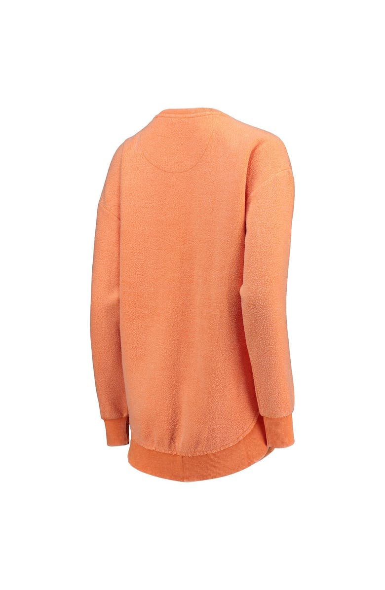 PRESSBOX Women's Pressbox Tennessee Orange Tennessee Volunteers Ponchoville Pullover Sweatshirt, Alternate, color, 