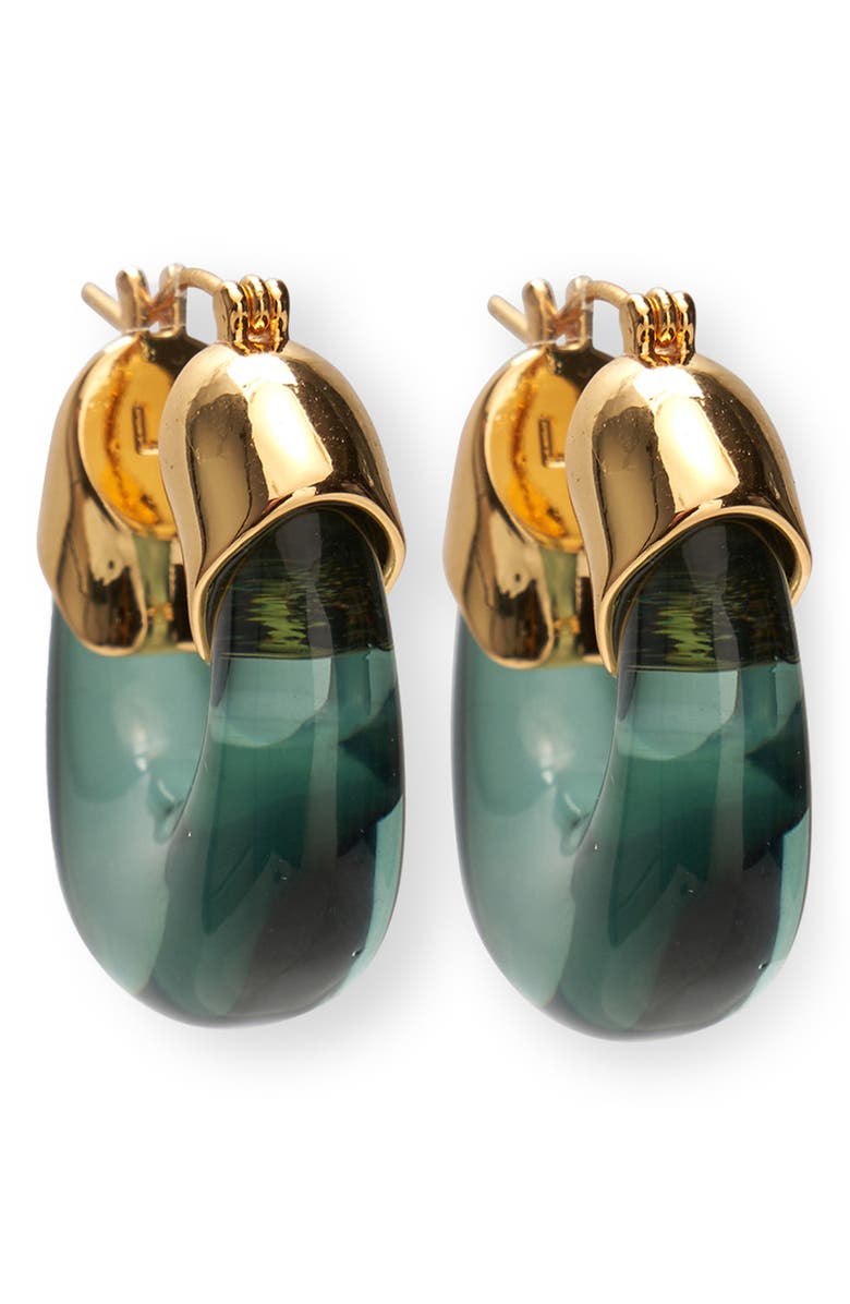 Lizzie Fortunato Mini Mixed Media Hoops, Main, color,