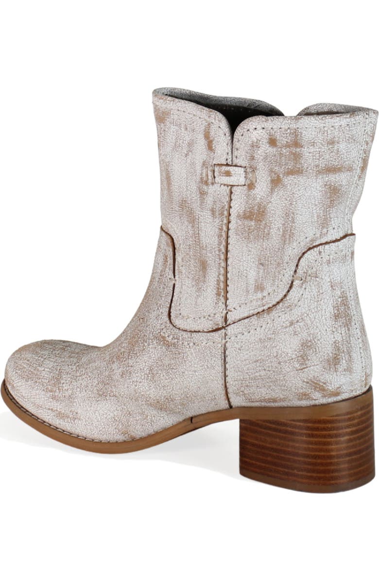 Diba True WEST HAVEN Pull-On Distressed Leather Western Boots, Alternate, color, White