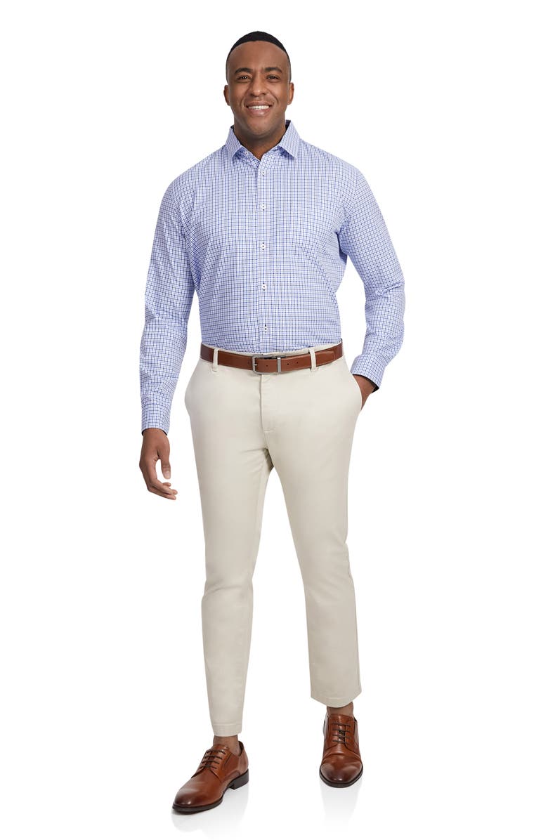 Johnny Bigg Marlon Regular Fit Check Cotton Button-Up Shirt, Alternate, color,