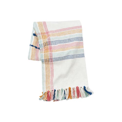 Carol & Frank Wille 50" X 60" Throw Blanket In Multi