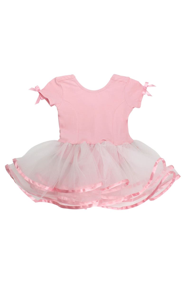 RuffleButts Girls Signature Tutu Leotard, Main, color, Pink