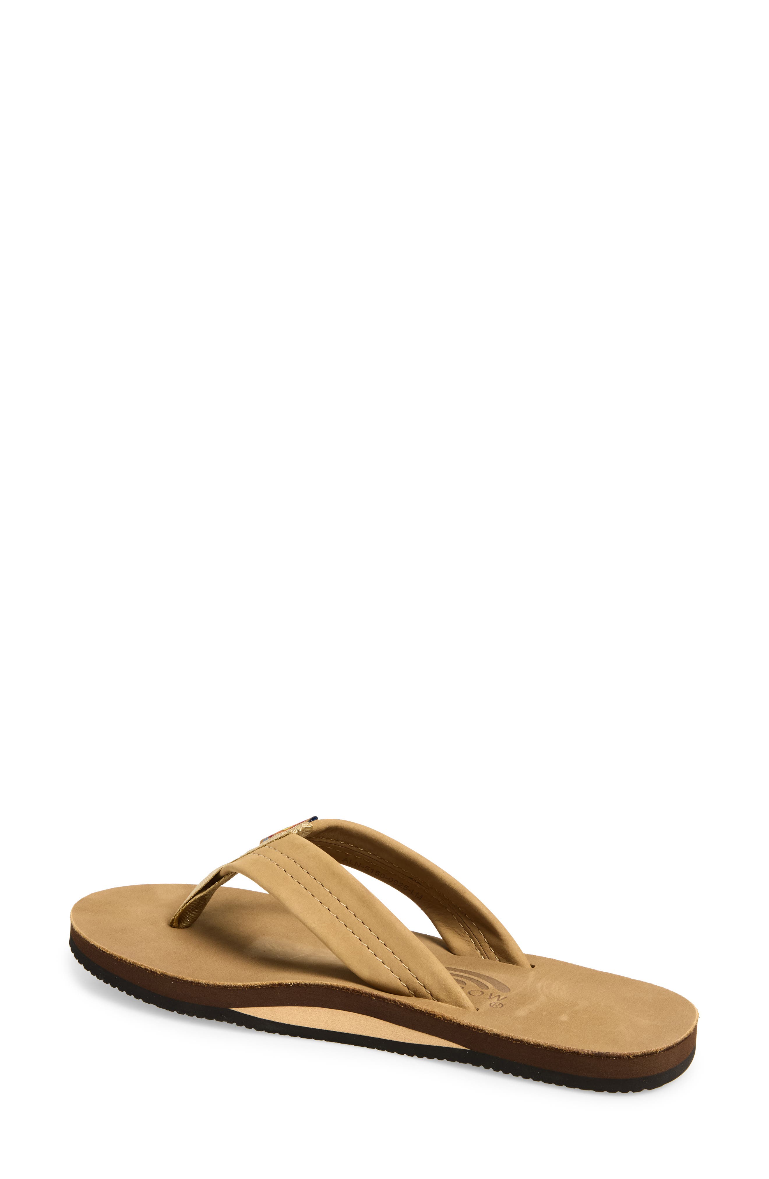 Wide Strap Flip Flop, Alternate, color, SIERRA/SIERRA