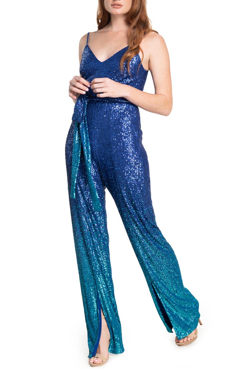 Dress the Population Stevie Jumpsuit, Main, color, 