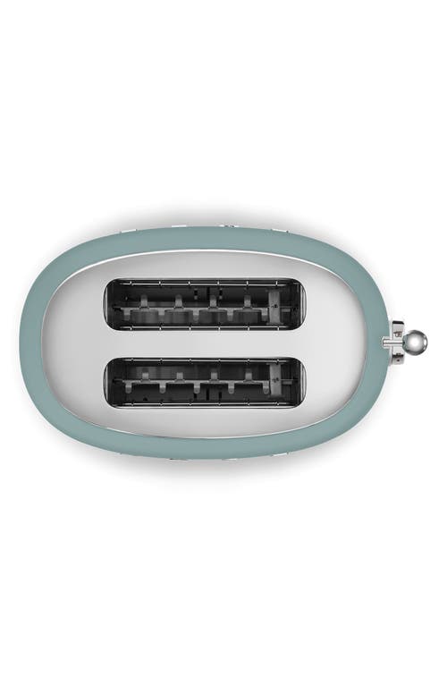 Smeg 50s Retro Style Two-slice Toaster In Blue