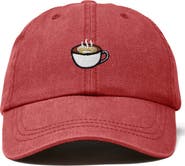 Dalix Cappuccino Embroidered Casual Cap