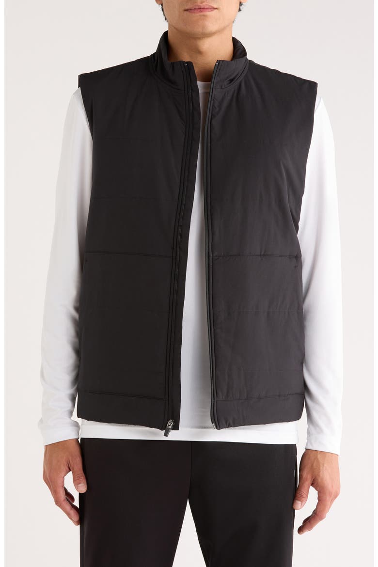Sprint Insulated Vest, Main, color, BLACK CAVIAR
