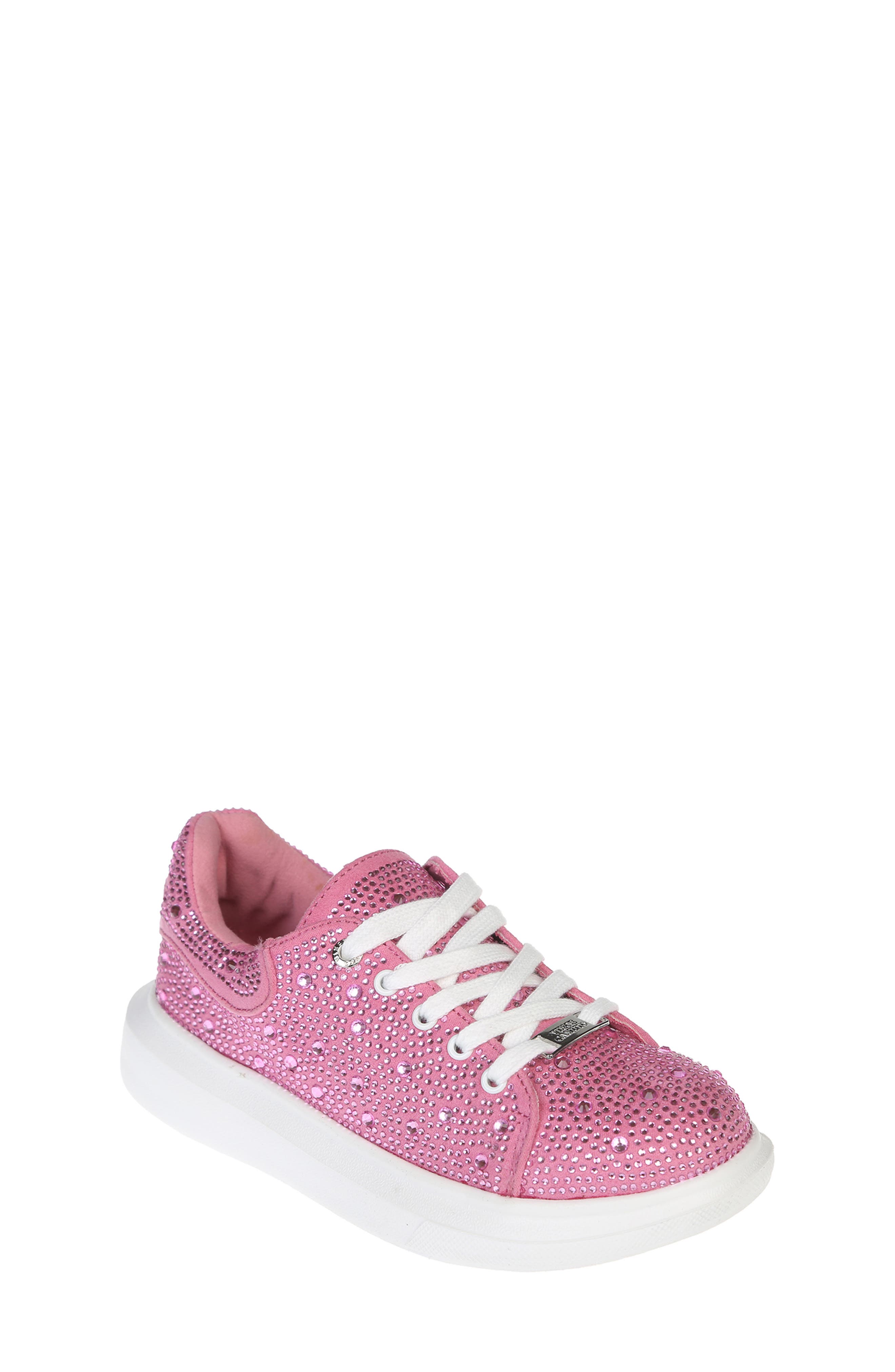 Vince Camuto Kids' Rhinestone Sneaker, Main, color, 