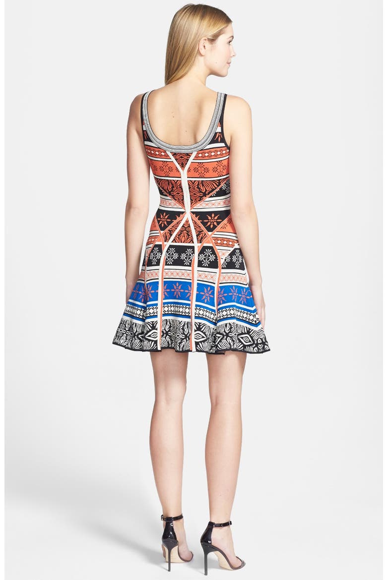 'Ilsa' Print Knit Tank Dress, Alternate, color, DESERT BANDS