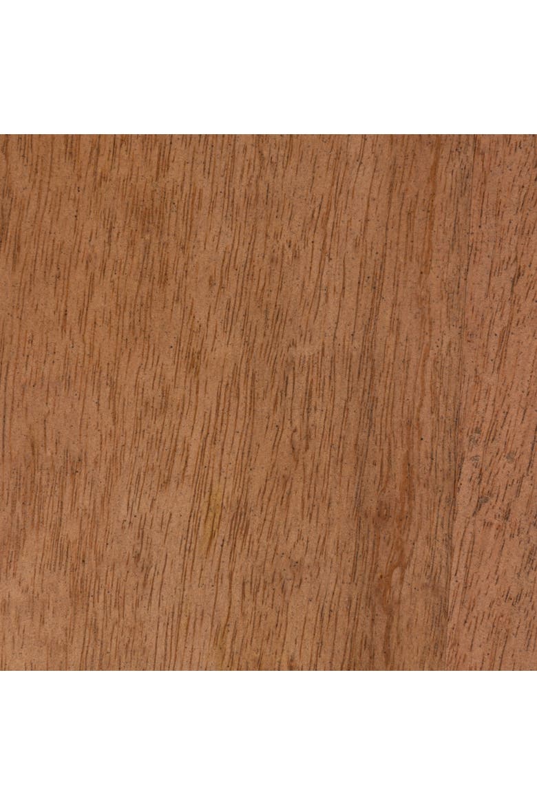 Round Ribbed Side Table, Alternate, color, Brown