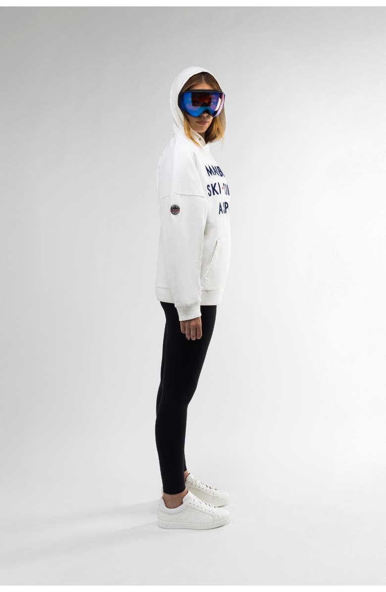 Malibu Ski Club Aspen 3D Hoodie, Alternate, color, White