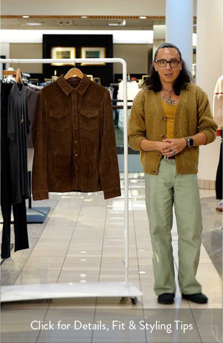 Sully Suede Shirt Jacket, sales video thumbnail