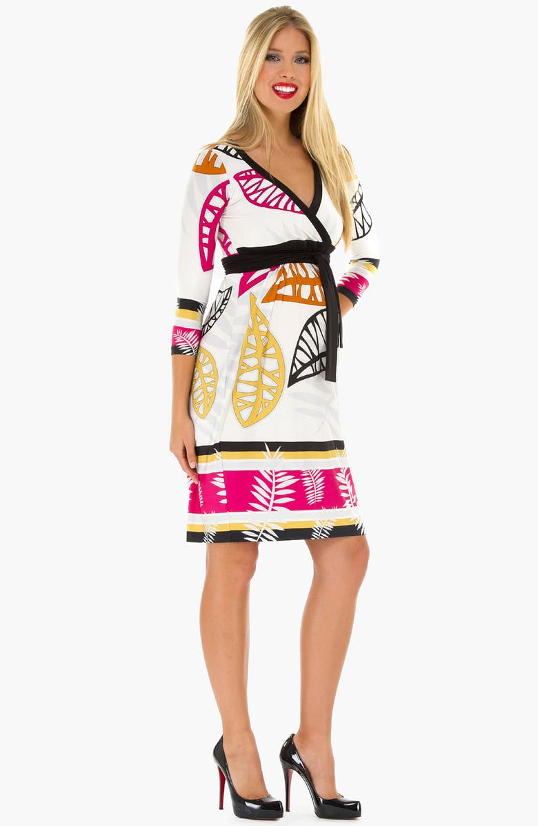 Olian Print Maternity Dress, Main, color, 