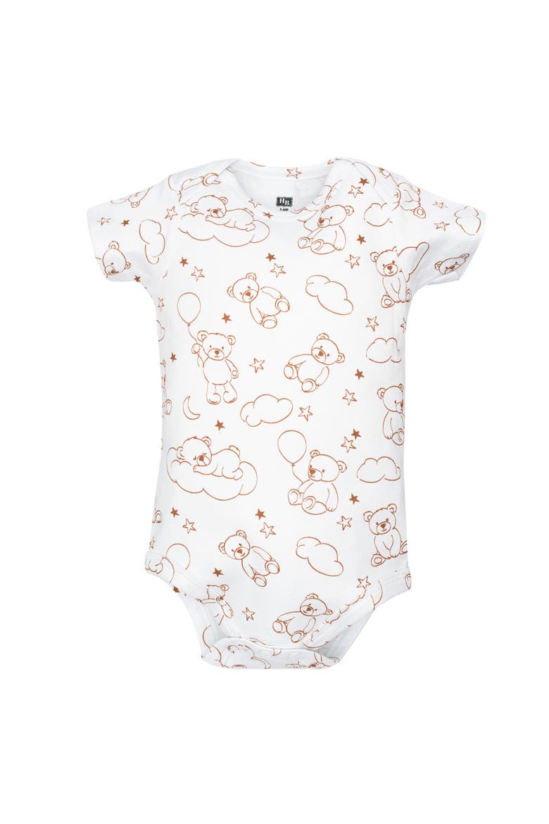 3Pk Pack of Essential Cotton One-Piece Rompers, Alternate, color, Daddys Little Cub