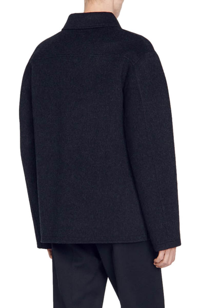 SANDRO Betanew Wool Blend Jacket, Alternate, color,