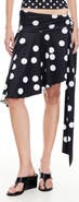 LIONESS Safari Asymmetric Midi Skirt