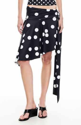 LIONESS Safari Asymmetric Midi Skirt