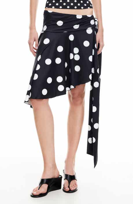 LIONESS Safari Asymmetric Midi Skirt