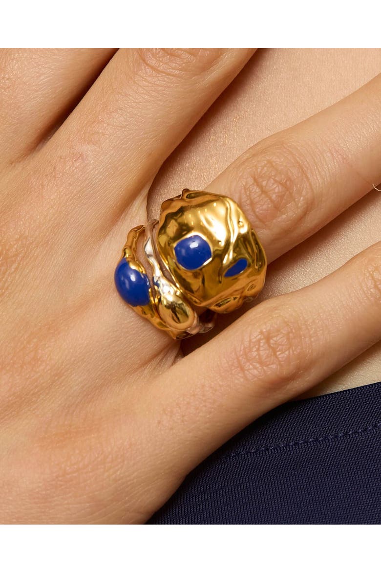 Ocean Baby Ring, Alternate, color, Gold/Silver