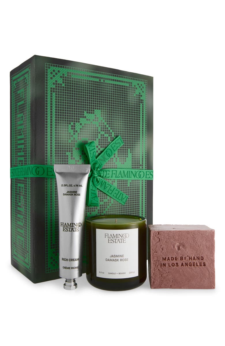 FLAMINGO ESTATE Jasmine Damask Rose Trio Set, Alternate, color,