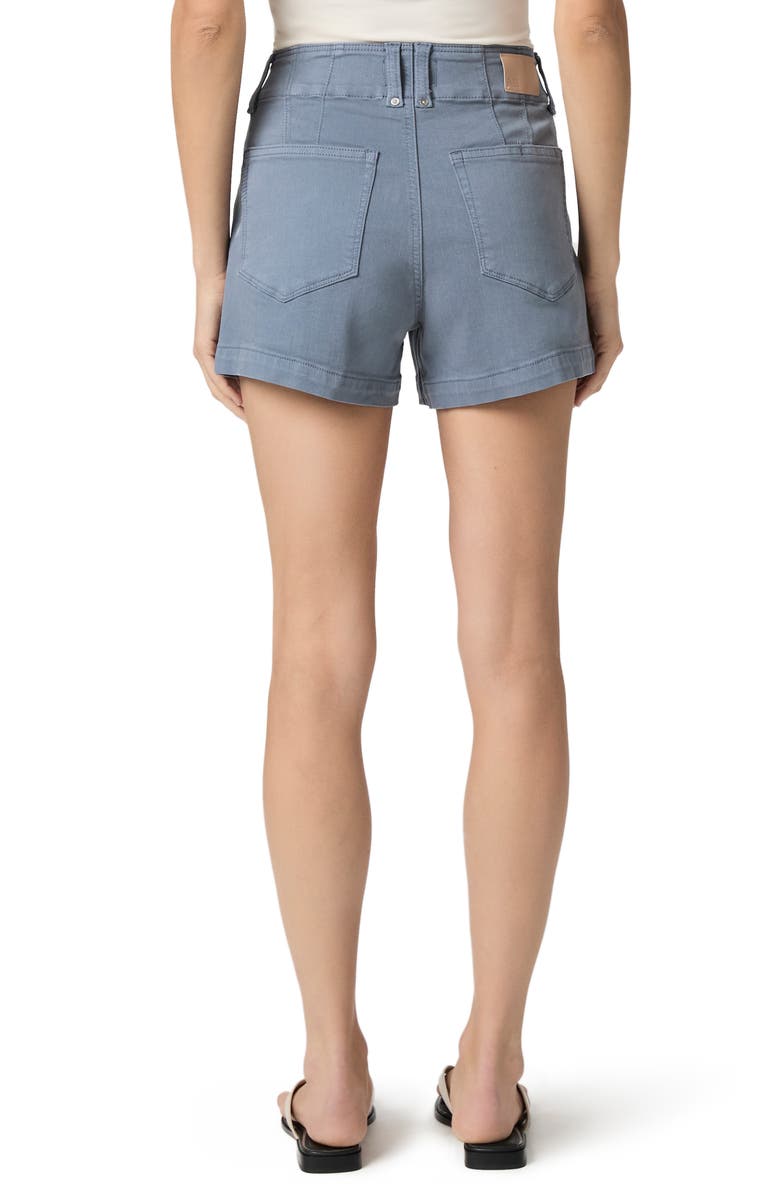 PAIGE Olivia Cargo Denim Shorts, Alternate, color,