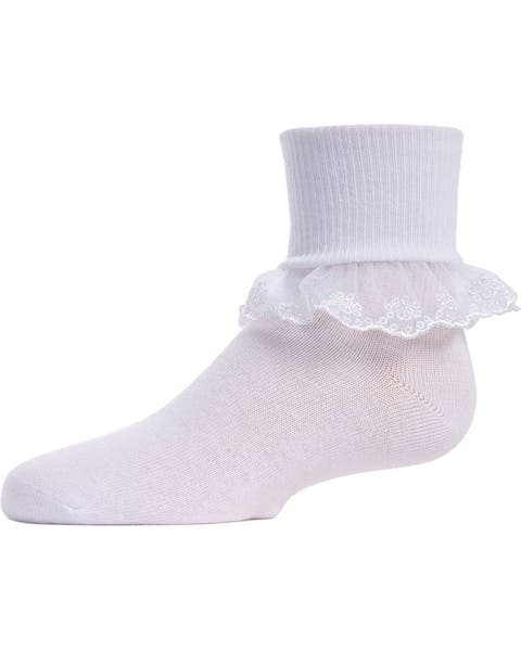 Classic Lace Ruffle Anklet Socks (Toddler, Little Kid & Big Kid)