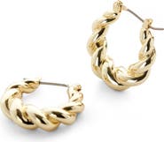 Ana Luisa Twisted Hoop Earrings - Paris