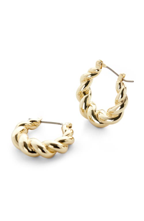 Ana Luisa Twisted Hoop Earrings - Paris in Gold at Nordstrom