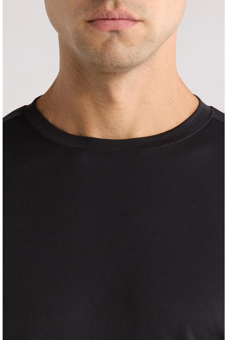 Terra Run Performance T-Shirt, Alternate, color, BLACK